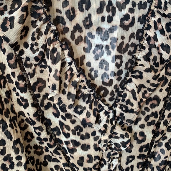Leopard Print Zara Blouse - Picture 2 of 4
